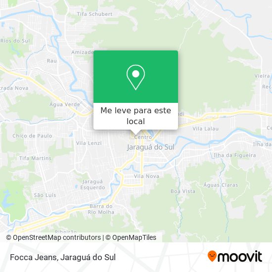 Focca Jeans mapa