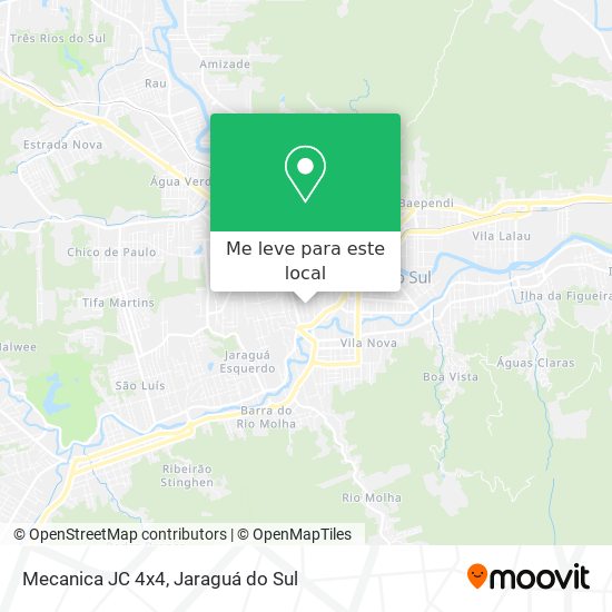 Mecanica JC 4x4 mapa
