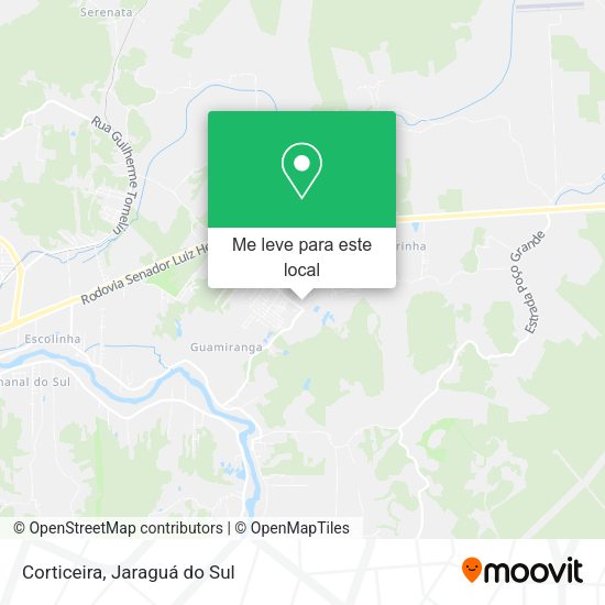 Corticeira mapa