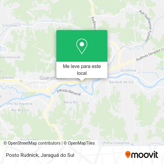 Posto Rudnick mapa
