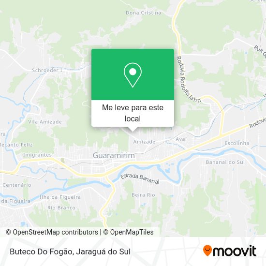 Buteco Do Fogão mapa