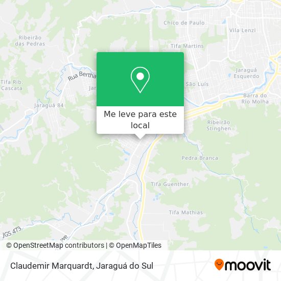 Claudemir Marquardt mapa