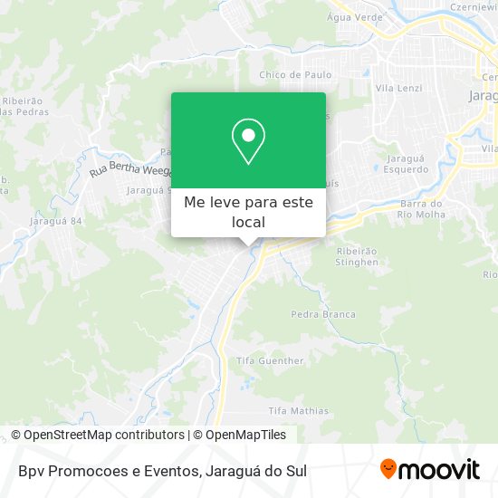 Bpv Promocoes e Eventos mapa