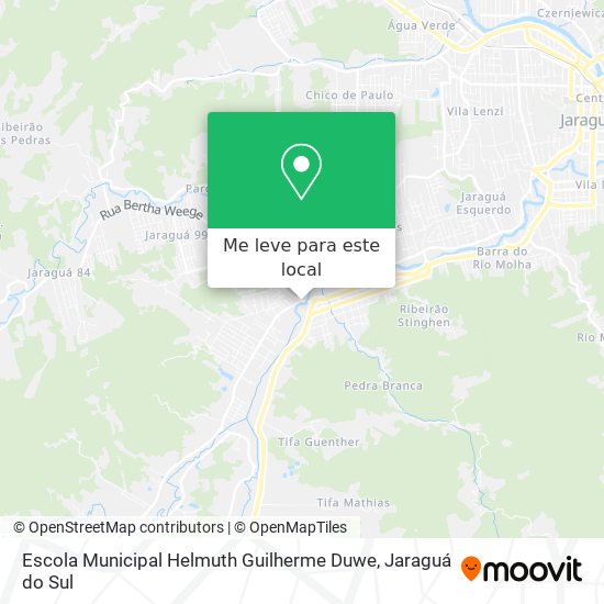 Escola Municipal Helmuth Guilherme Duwe mapa