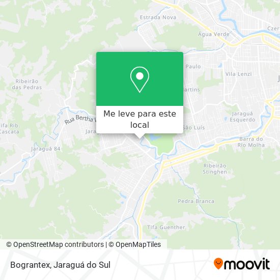 Bograntex mapa