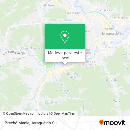 Brechó Mania mapa