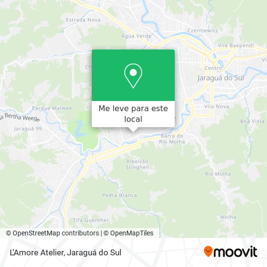 L'Amore Atelier mapa