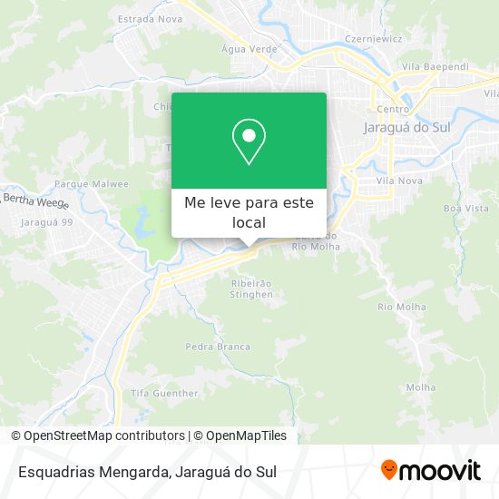 Esquadrias Mengarda mapa