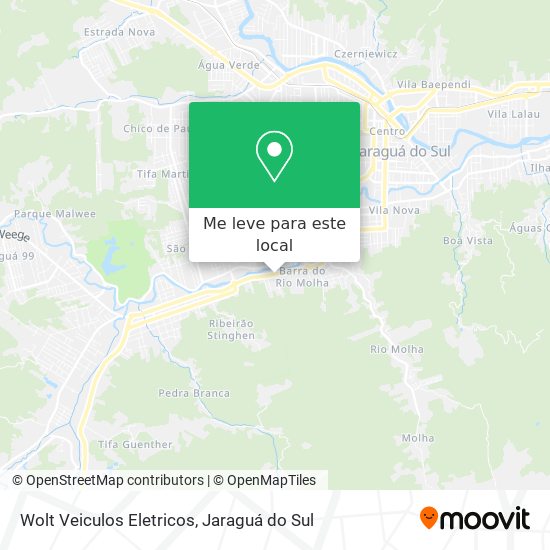Wolt Veiculos Eletricos mapa