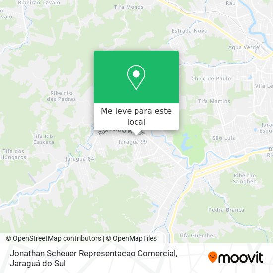 Jonathan Scheuer Representacao Comercial mapa