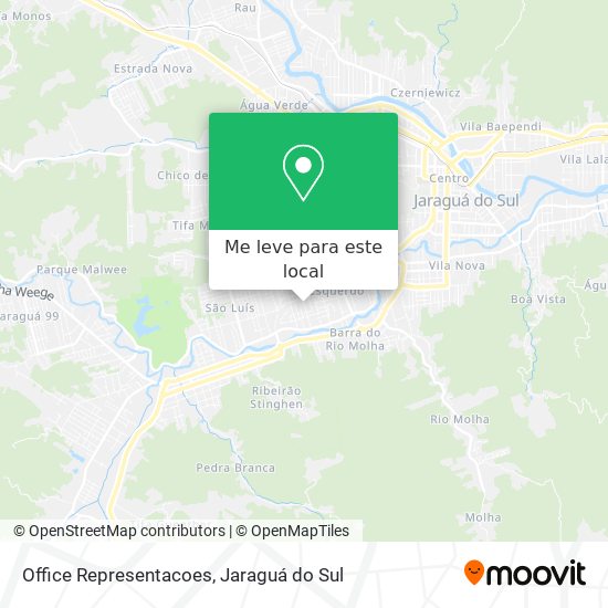 Office Representacoes mapa