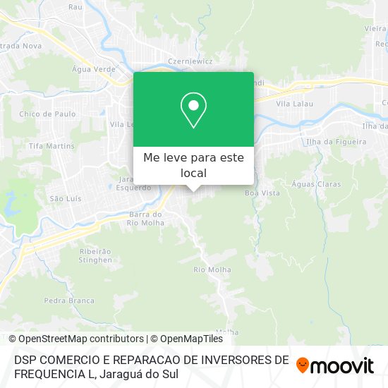 DSP COMERCIO E REPARACAO DE INVERSORES DE FREQUENCIA L mapa