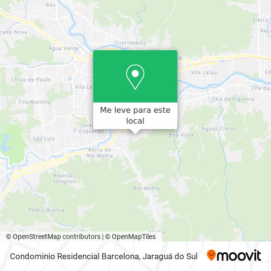 Condominio Residencial Barcelona mapa