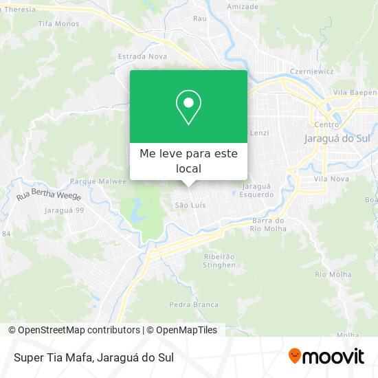 Super Tia Mafa mapa