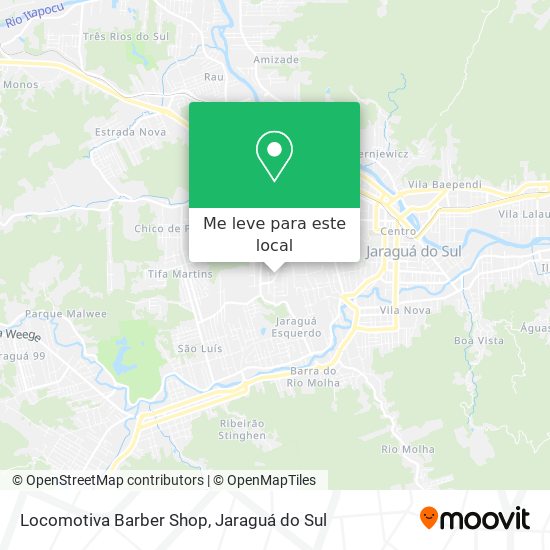 Locomotiva Barber Shop mapa