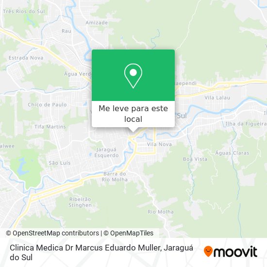 Clinica Medica Dr Marcus Eduardo Muller mapa