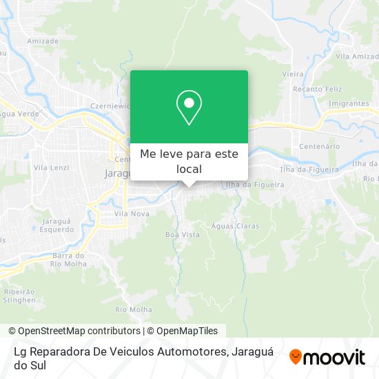 Lg Reparadora De Veiculos Automotores mapa