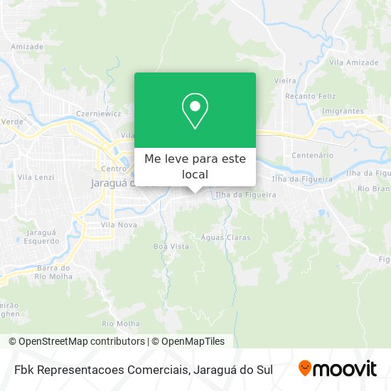 Fbk Representacoes Comerciais mapa