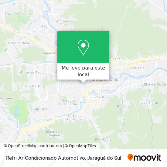 Refri-Ar-Condicionado Automotivo mapa