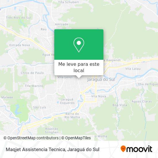 Maqjet Assistencia Tecnica mapa