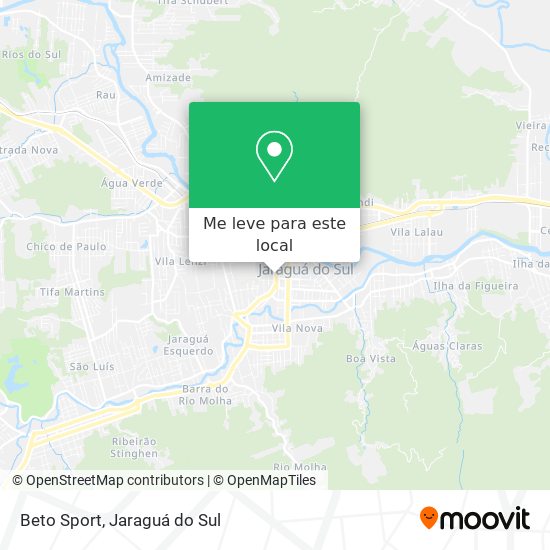 Beto Sport mapa