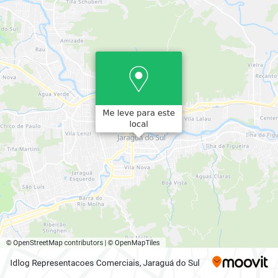 Idlog Representacoes Comerciais mapa