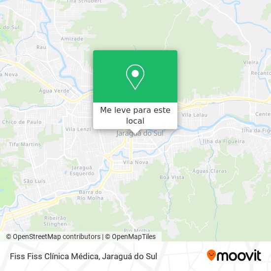 Fiss Fiss Clínica Médica mapa