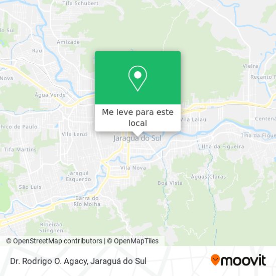 Dr. Rodrigo O. Agacy mapa