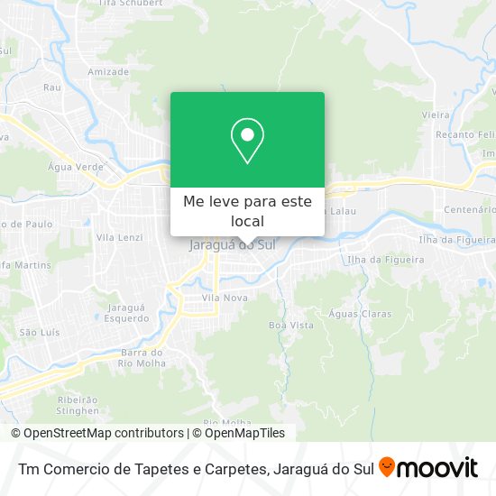 Tm Comercio de Tapetes e Carpetes mapa