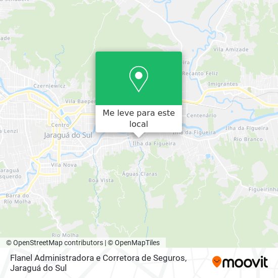 Flanel Administradora e Corretora de Seguros mapa