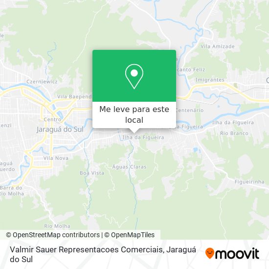 Valmir Sauer Representacoes Comerciais mapa