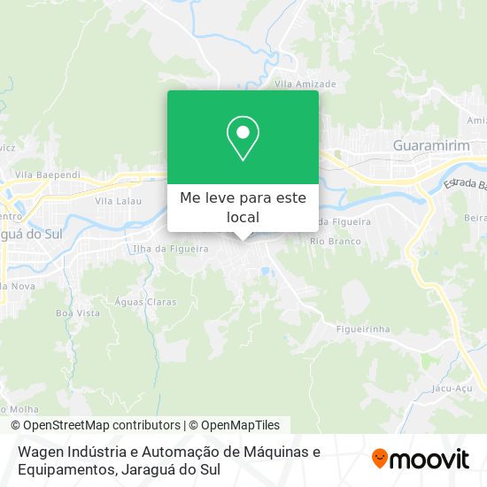 Wagen Indústria e Automação de Máquinas e Equipamentos mapa