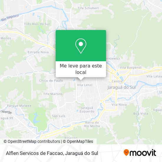 Alflen Servicos de Faccao mapa