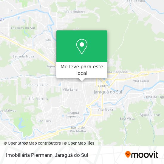 Imobiliária Piermann mapa