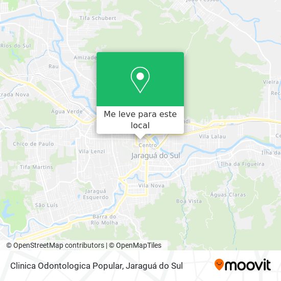 Clinica Odontologica Popular mapa