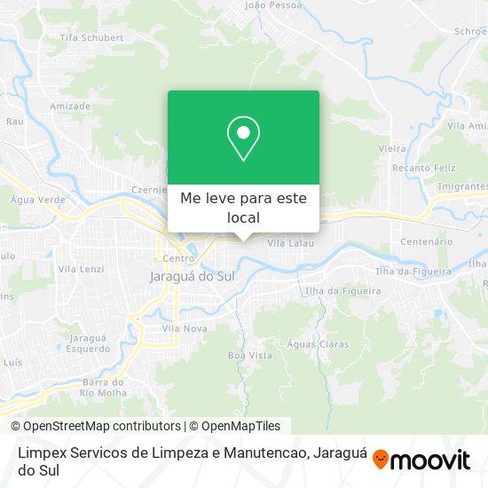 Limpex Servicos de Limpeza e Manutencao mapa