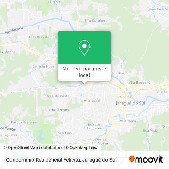 Condominio Residencial Felicita mapa