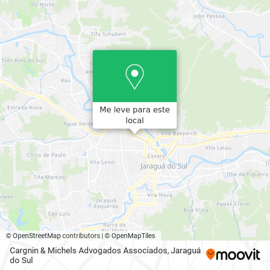 Cargnin & Michels Advogados Associados mapa