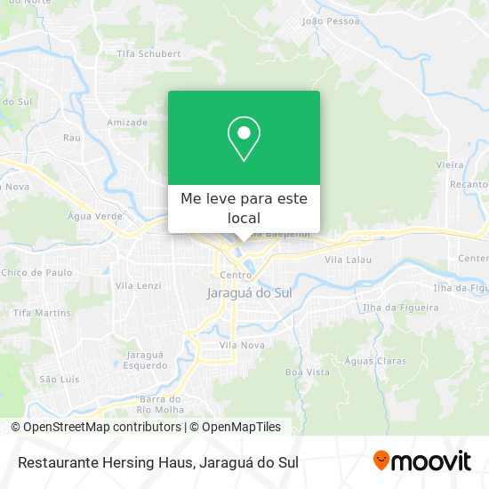 Restaurante Hersing Haus mapa