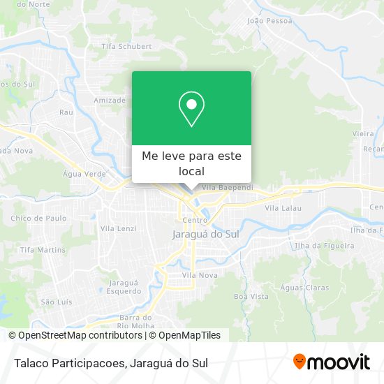 Talaco Participacoes mapa