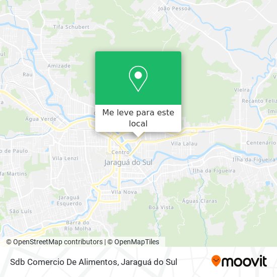 Sdb Comercio De Alimentos mapa