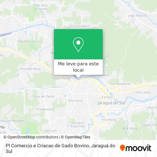 Pl Comercio e Criacao de Gado Bovino mapa