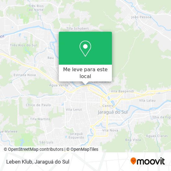Leben Klub mapa