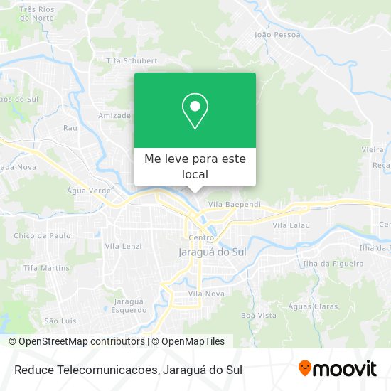 Reduce Telecomunicacoes mapa