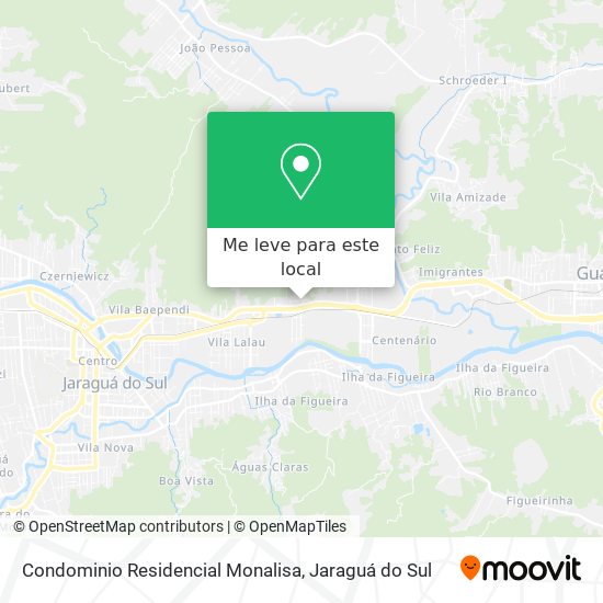 Condominio Residencial Monalisa mapa