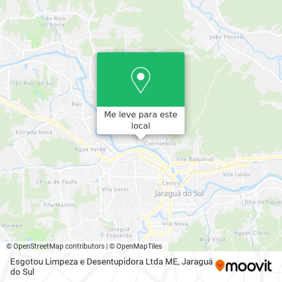 Esgotou Limpeza e Desentupidora Ltda ME mapa