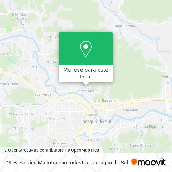 M. B. Service Manutencao Industrial mapa