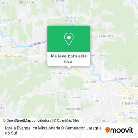 Igreja Evangelica Missionaria O Semeador mapa