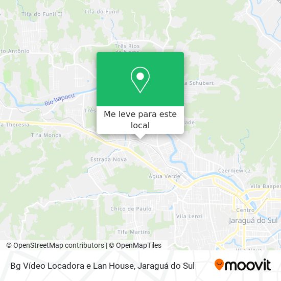 Bg Vídeo Locadora e Lan House mapa