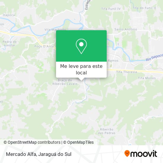 Mercado Alfa mapa